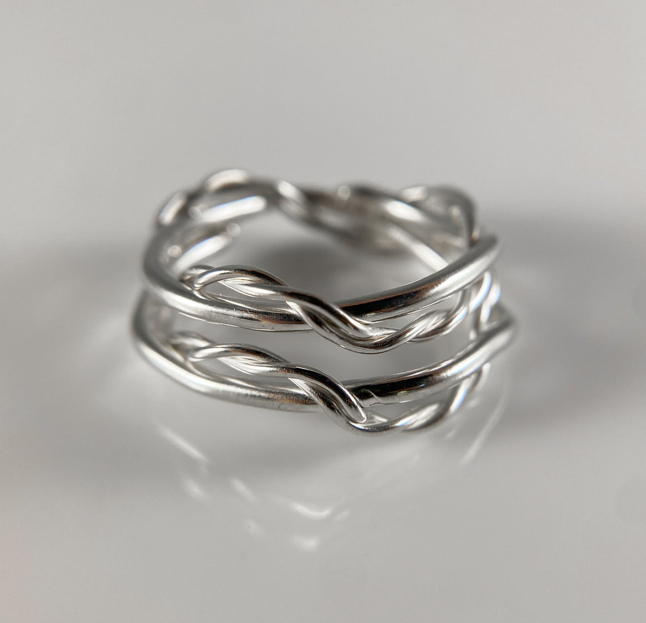 Free Flowing Sterling Silver Ring