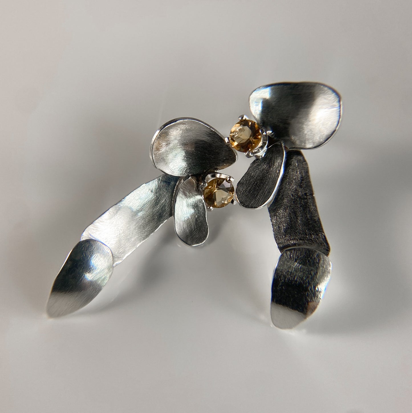 Abstract Petal Inspired Earrings