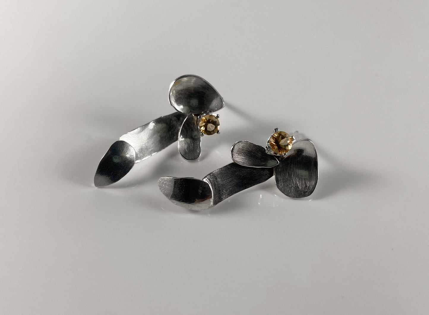 Abstract Petal Inspired Earrings