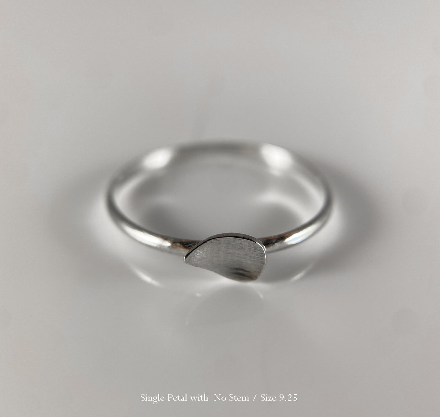Sterling Silver Petal Rings