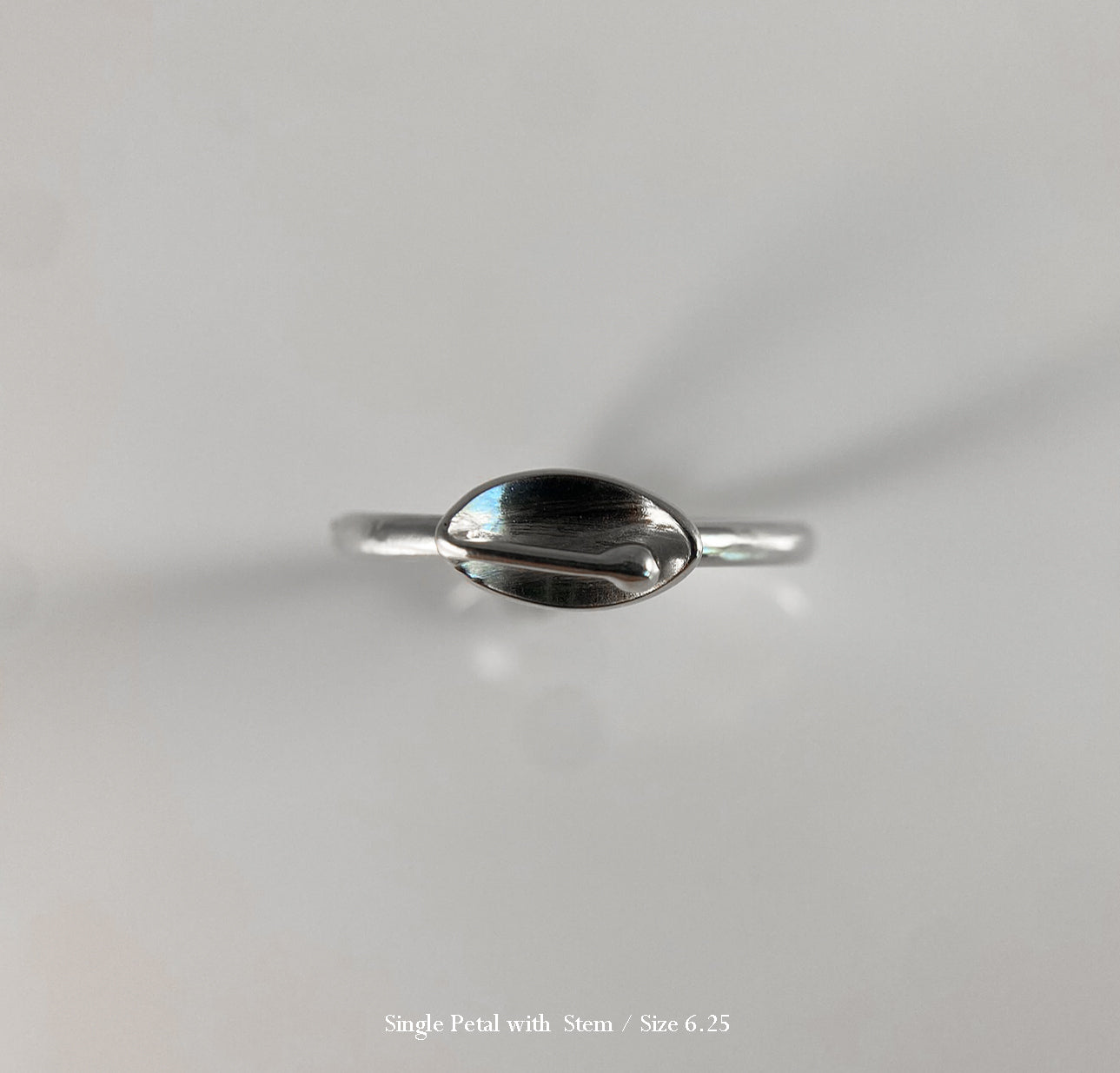 Sterling Silver Petal Rings