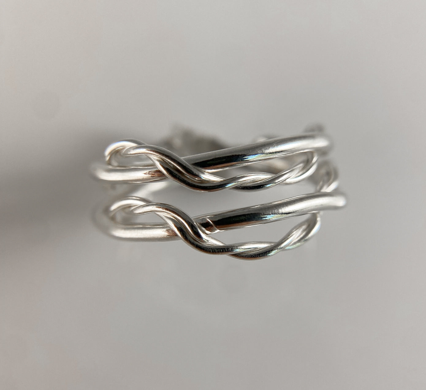Free Flowing Sterling Silver Ring