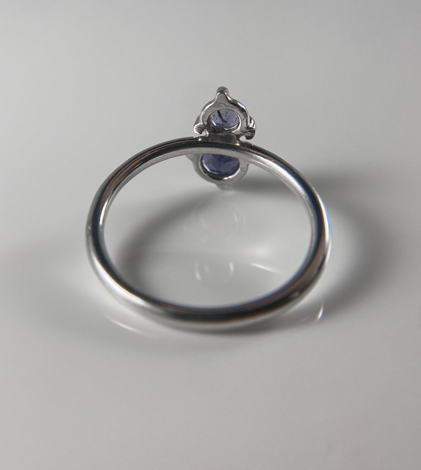 Iolite and London Blue Topaz Ring